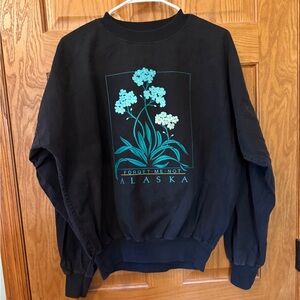 Vintage Forget Me Not Alaska crewneck t-shirt